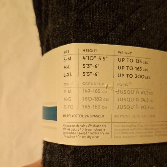 Old Navy Women's Gray Tights - Picture 3 of 3